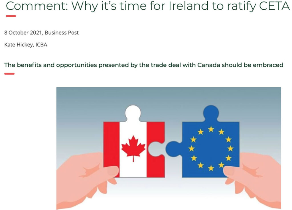 Why it's time for Ireland to ratify CETA