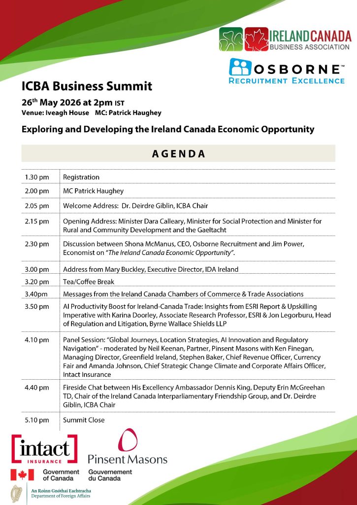 ICBA Business Summit Agenda 21 May